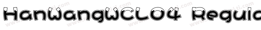 HanWangWCL04 Regular字体转换